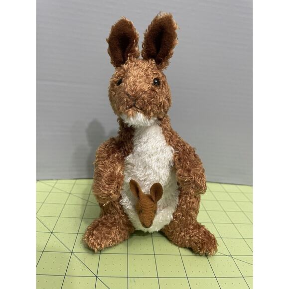 Douglas Melbourne Kangaroo Mama Baby Joey Plush Stuffed Animal Cuddle Toy 3746 - Picture 1 of 12